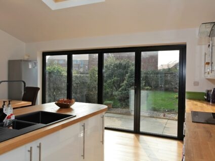 Part L 2022 changes showing new bifolds in a new extension